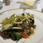 フランス料理研究室 アンフィクレス - 根室産白子のヴィエノワズ、ピサンリ。