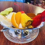 喫茶フリスコ - 真後ろから