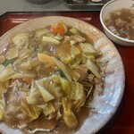 来集軒 - 五目焼きそば ※親父さんが作って下さった