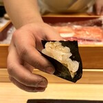 鮨処 凜 - 白えび昆布じめ