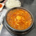 食道 山田商店 - キムチチゲ