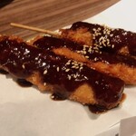 海鮮と寿司と焼き鳥 個室居酒屋 喰海 - 串カツ味噌ダレ