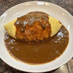 せんば自由軒 - 〇カレーオムライス970円