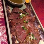 タイ・アヨタヤ・レストラン - 牛リブロースのタイ風ステーキ　９３０円。