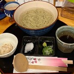 十割蕎麦 坊主bar 一休 - 釜揚げ蕎麦