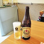 へそ茶屋 - 赤星中瓶