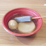 へそ茶屋 - おでん３種盛り