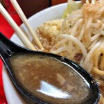 ラーメン 鷹の目 - 非乳化系スープ