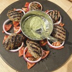 スパイス計画 - 羊のケバブ、ミントソース♪