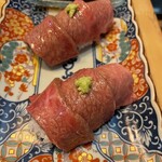 Bisu Jirou - 和牛炙り肉寿司