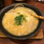 Irori Nagaya Tsurube - 鶏の雑炊 690円