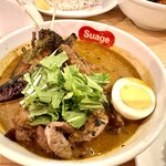 北海道スープカレー Suage 渋谷店 - 《生ラム8種の野菜カレー》
