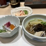 鮨綴 - お通しも美味しい