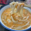 手打ちうどん 空 - 強そうな麺。温かい出汁に合うタイプ。