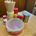 ペルー軒 - 卓上