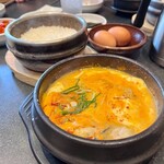 スンドゥブ専門店 OKKII 甲子園店 - 広島産牡蠣スンドゥブ