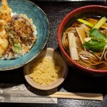 すし土風炉 - 蕎麦&天ぷら小丼