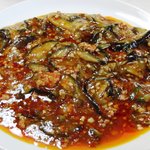 味芳斎 - 茄子とひき肉の辛し煮
