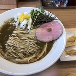 めん処 きよ洲 - 気まぐれ提供の濃厚にぼ洲1000円税込メンマ別皿