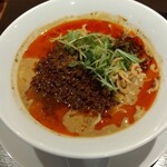 四川担担麺 阿吽 - 辣油3 花椒2　の白胡麻