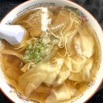 中華そば志のぶ支店 - わんたん麺（大）