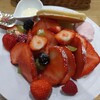 果実園リーベル - 季節のパンケーキ(あまおう) 3500円
