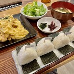 フク カフエ - チキン南蛮セット1500円