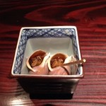 野口太郎 - 三品目。磯つぶ貝。大好き。