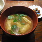 もり山 - 味噌汁