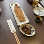 Unagi Kappou Mikawa San Suitei - 白焼と肝焼き