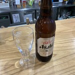 立吞酒場 あまろじ - アサヒ大瓶