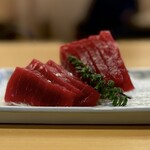 かんのん - 刺身　マグロ赤身