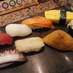 Kaisen Atomu - 寿司そばランチの寿司