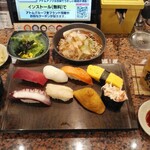 海鮮アトム - 寿司そばランチ