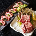 Sumibiyakiniku Sui - ネギ包み上塩タン・厚切り上塩タン