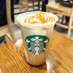 STARBUCKS COFFEE - Espresso Affogato Frappuccino Short　ショット､キャラメルソース増量