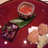 吉星 - 煮凝り/白子揚げ/いくら