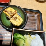 うな匠 - うまきと漬物