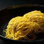 Ramen Yoshiyama Shouten - 特注の中太麺