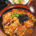 Nagoya Cochin Oyako-don (Chicken and egg bowl) set meal