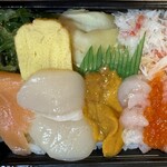 Hoshi Gaoka Mitsukoshi Chikaik Kaishokuhin Furoa - 北海工房さんの海鮮丼