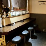 炭火焼肉 竜元・上福ブッチャーズ - カウンター