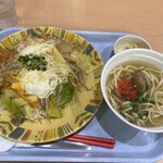 空港食堂 - 沖縄ちゃんぽんとミニ沖縄そば