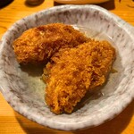 肉おでん まるちゃん - 牡蠣フライのおでん