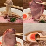 Homemade Ramen 麦苗 - いりこらあ上トッピング　ピスタチオ