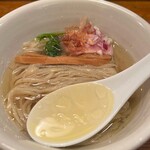 Homemade Ramen 麦苗 - 半かけ（塩）二杯目限定