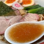 麺壱 吉兆 - 中華そば・煮玉子