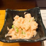 Nikuo den maruchan - 明太枝豆ポテサラ