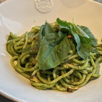 Trattoria Tabule - バジルとケールのジェノベーゼ　キタッラ