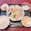 香満楼 - 料理写真:エビとセロリの塩味炒め定食